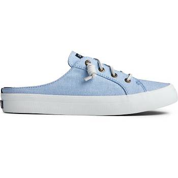 Scarpe Sperry Crest Vibe Chambray Mule - Sneakers Donna Blu, Italia IT 347H